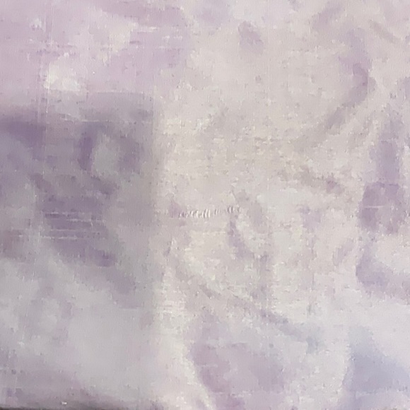 Wonderful purple silk lingerie/ hosiery bag.  Monogram “K” on front.  Like new. - Picture 4 of 7